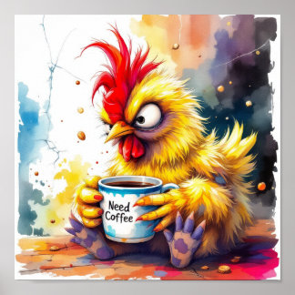 Get me coffee NOW! Poster