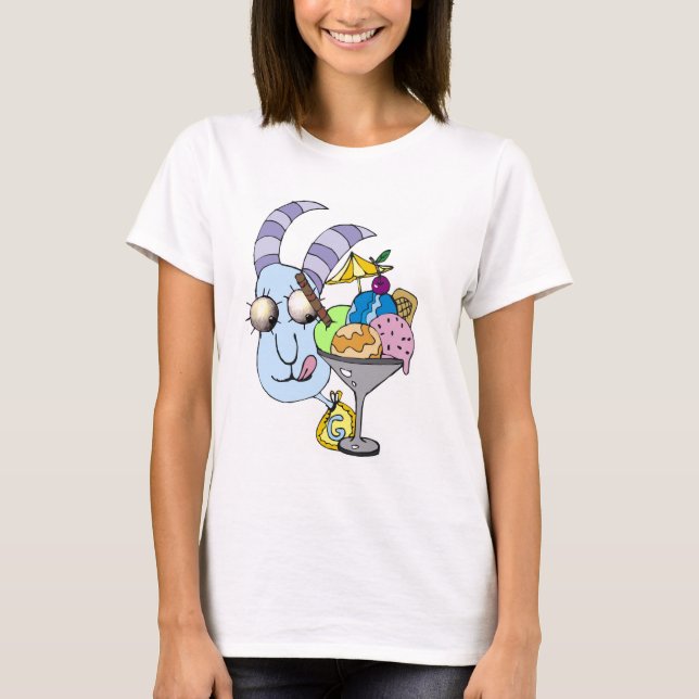 Get med glass tee shirt (Framsida)