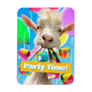 Get med partyblåsare magnet