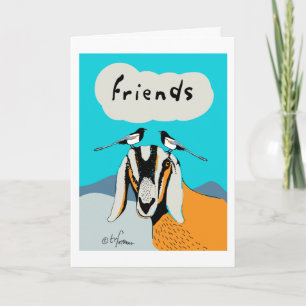 Get med skatafriends. kort