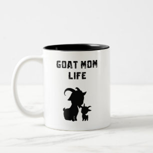 Get Mom Liv Ko Design För Djurfantast Två-Tonad Mugg
