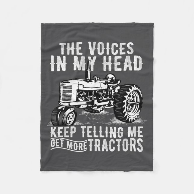 Get More Tractors Funny Quotes Tractors Driver Far Fleecefilt (Framsidan)