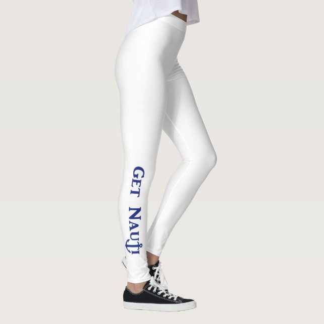 "GET NAUTI" - Nautical LEGGINGS (Höger)