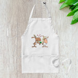 get och får i Kärlek Förkläde<br><div class="desc">En tecknad roligt på en get och ett får i kärlek. Den här designen ser ut att vara verkligen för dessa Apron</div>