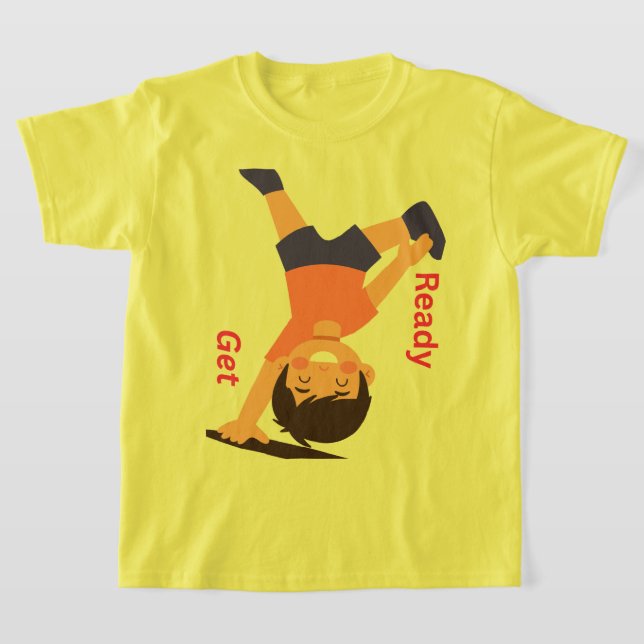 Get Ready T Shirt (Laydown)