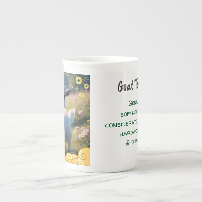 Get/Skap - Kinesisk Zodiak Benporslin Mugg (Framsidan)