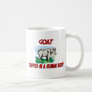 Get som fångas i en människokropp kaffemugg