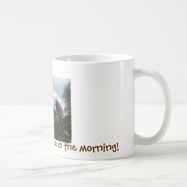 Get som har mitt kaffe i morgonmuggen kaffemugg (Höger)