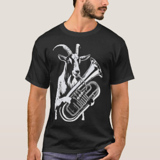 Get som spelar tubamusi djur t shirt