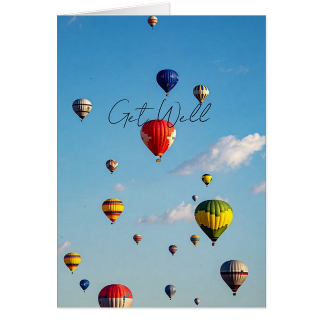 Get Well Card Hälsningskort (Framsidan)