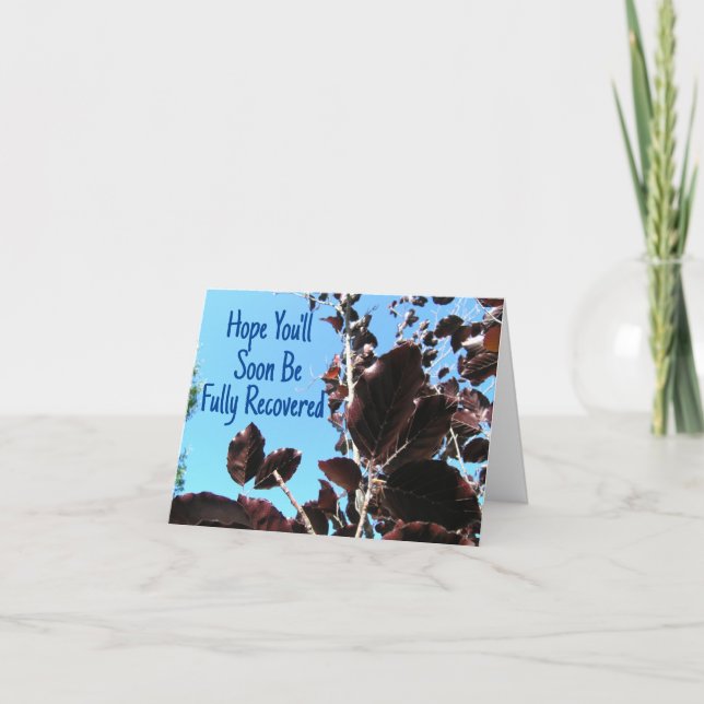 Get Well Wishes Card Kort (Framsida)