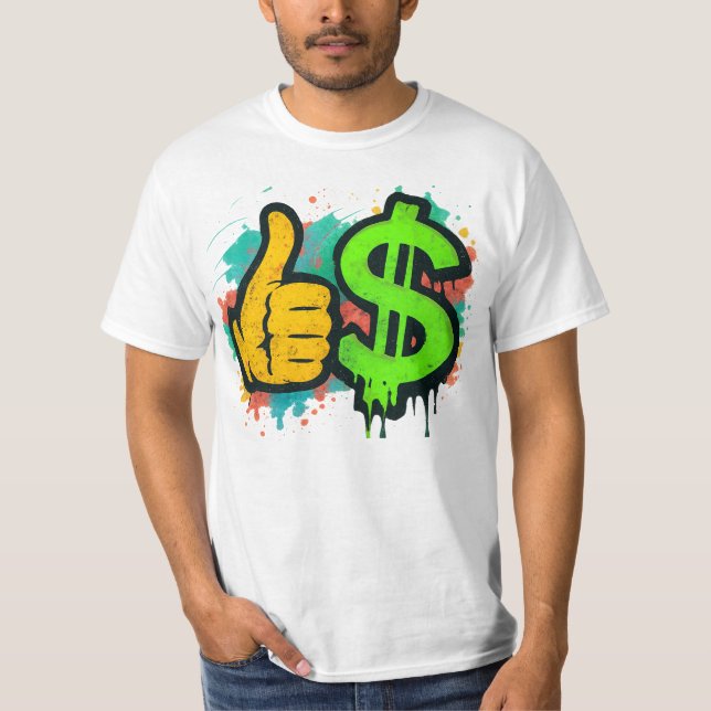 Get Ya Money Up!  T Shirt (Framsida)