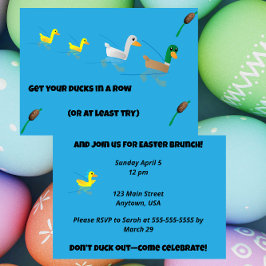 Get your Ducks in a Row for Brunch Inbjudningar