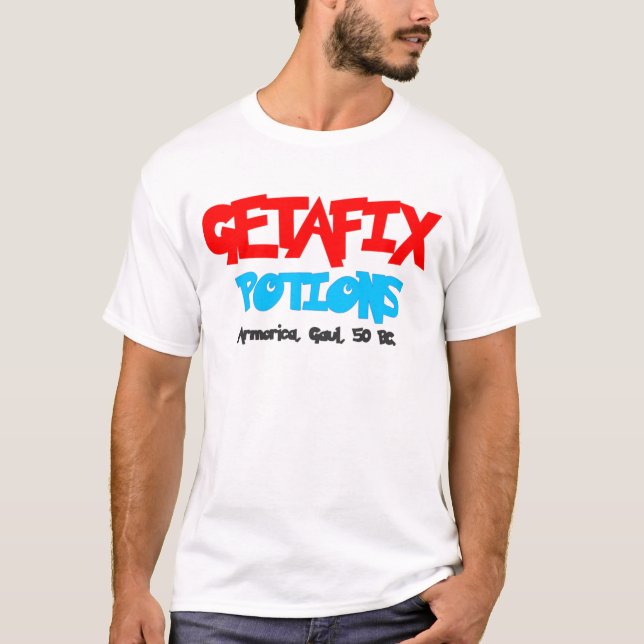 Getafix drycker Gaul T-shirt (Framsida)