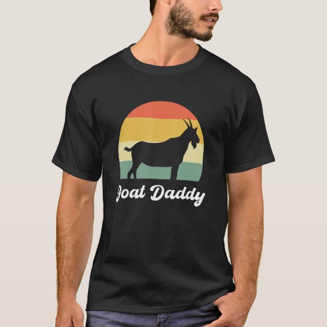 Getägare på Goat Daddy Farm T Shirt (Framsida)