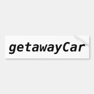getawayCar Bildekal