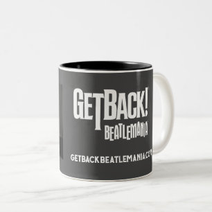 GetBack!® Beatlemania Mugg! Två-Tonad Mugg