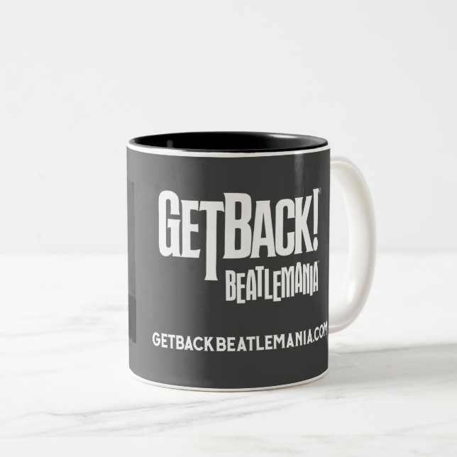 GetBack!® Beatlemania Mugg! Två-Tonad Mugg (Framsida höger)