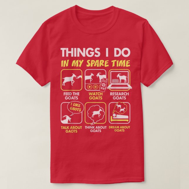 getgåvor, sak i gör på min fritid, getlov t shirt (Design framsida)