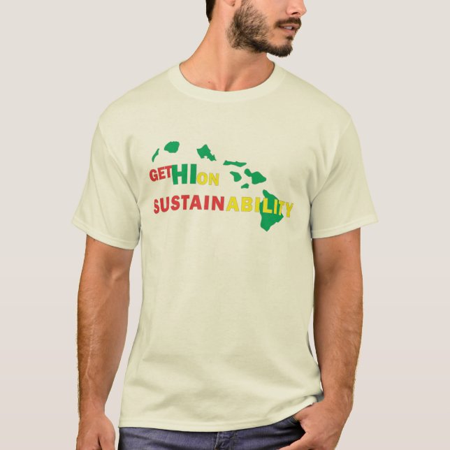 getHIonSustainability T Shirt (Framsida)