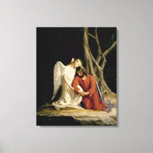 Gethsemane återställda Digital Canvastryck