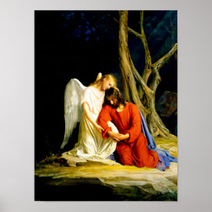 Gethsemane av Carl Bloch Poster
