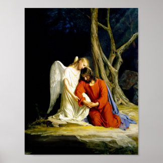 Gethsemane av Carl Bloch Poster