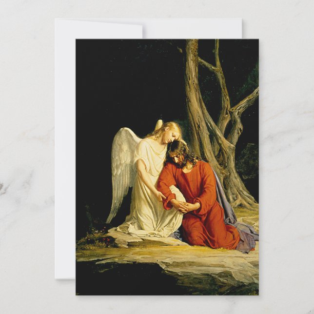 Gethsemane, berömd kort (Framsida)