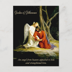 Gethsemane Carl Bloch Vykort