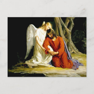 Gethsemane Carl Bloch Vykort