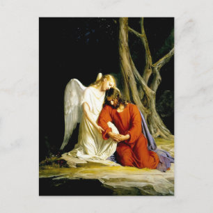 Gethsemane Carl Bloch Vykort