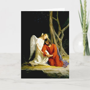 Gethsemane. Fine Art Påsk Card Helgkort