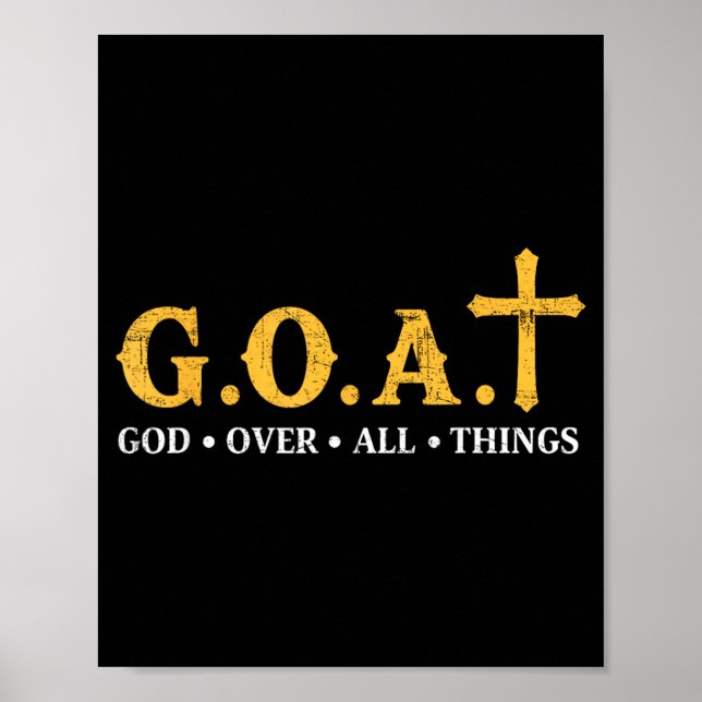Geting Gud Över Alla Ting Poster (Framsidan)