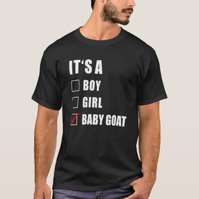 Geting Mamma Gård Djur Getinguppfödare Liv   Get   T Shirt (Framsida)