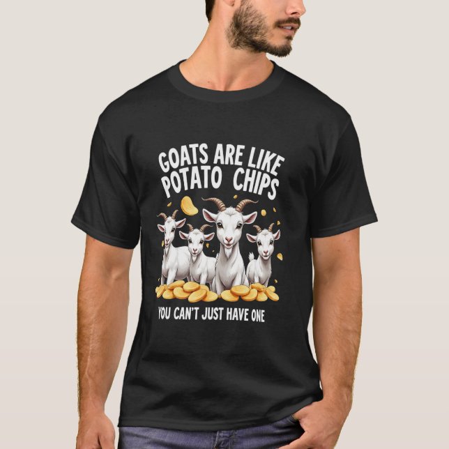 Getingar Är Som Potatischips Man Kan Inte Ha Bara  T Shirt (Framsida)