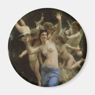 Getingboet av William Adolphe Bouguereau Magnet