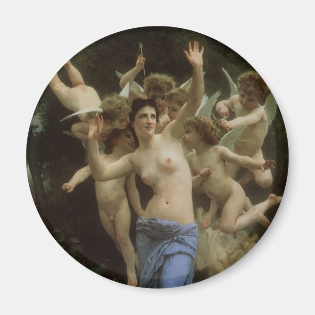 Getingboet av William Adolphe Bouguereau Magnet (Framsidan)