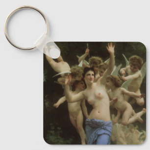 Getingboet av William Adolphe Bouguereau Nyckelring