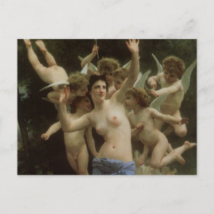 Getingboet av William Adolphe Bouguereau Vykort