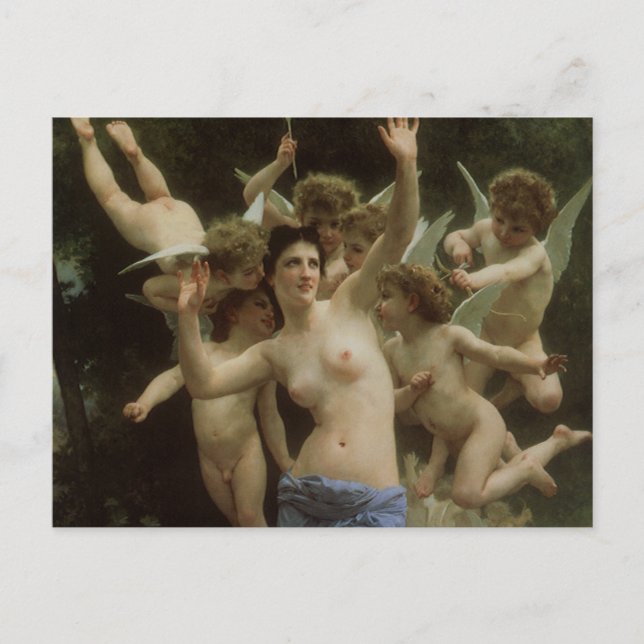 Getingboet av William Adolphe Bouguereau Vykort (Framsida)