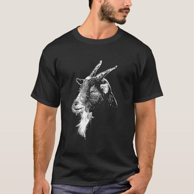 Getinghuvud T Shirt (Framsida)
