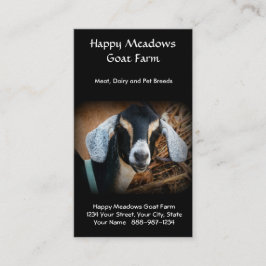 Getlantbruk eller avelvisitkort visitkort