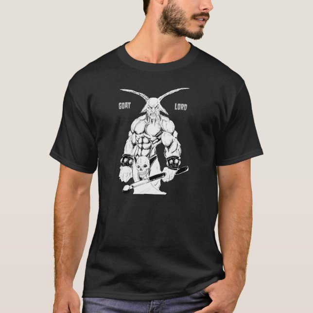 GetLord Rengöring Bakgrund Tee Shirt (Framsida)