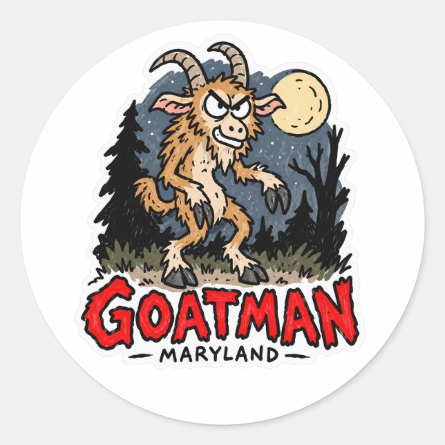 Getman Maryland Kryptid Klistermärke (Framsida)