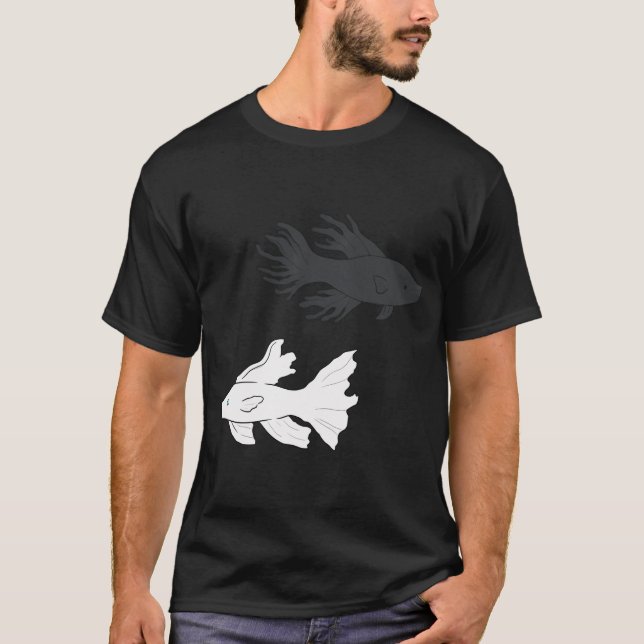 Geto och Gojo Fisk T Shirt (Framsida)