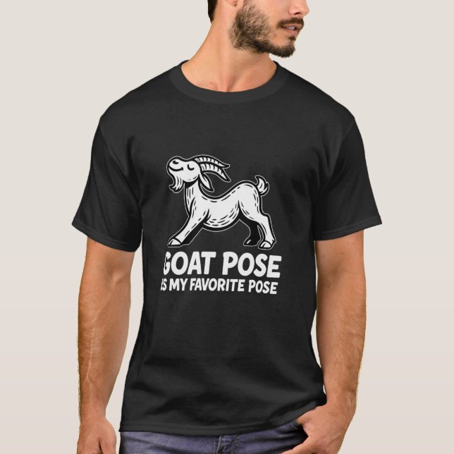 Getpose är min favoritpose Rollig getyoga T Shirt (Framsida)