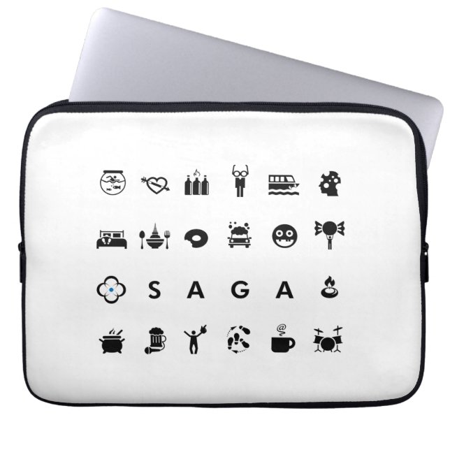 GetSaga Laptop Sleeve (Framsidan)