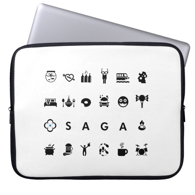 GetSaga Laptop Sleeve (Framsidan)