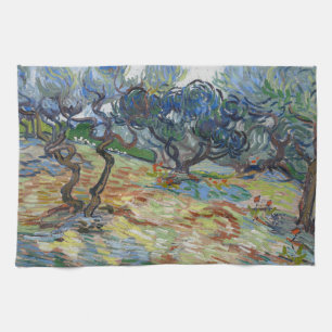Getsemane trädgård, Olivberget av van Gogh Kökshandduk
