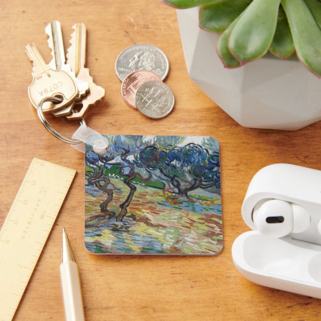 Getsemane trädgård, Olivberget av van Gogh Nyckelring (Skrivbord)